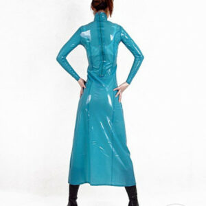 Latex Kleid Zip am Rücken