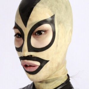 Latex Maske mit Muster