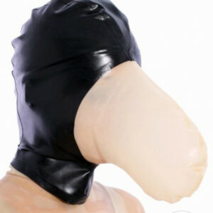 Latex Maske mit Atembeutel