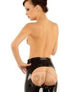 Latex Shorts Po frei