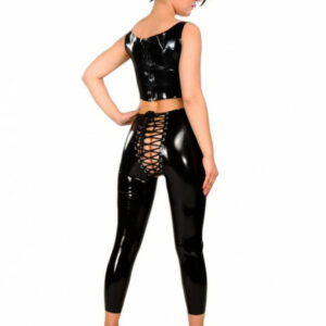 Latex Hose für Damen mit Schnürung