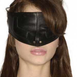 Halbmaske aus Leder