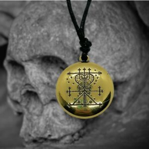 Oshun Voodoo Loa Veve Amulett Maman Brigitte