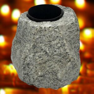 Granitstein Kerzenständer