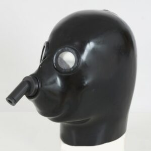 Latex Maske m. Narkosemaske II