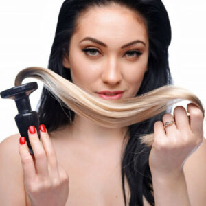 Anal Plug mit blondem Schwanz