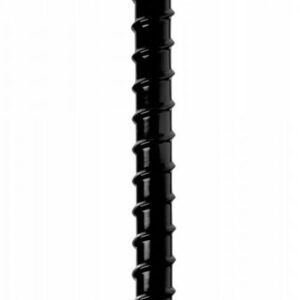 Analdildo mit Saugnapf und Twist-Textur
