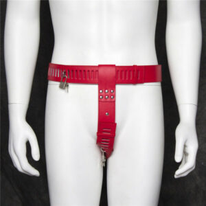 Kunstleder Keuschheitgürtel 'Belt Lock'