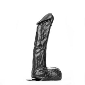 Großer Dildo schwarz 33cm