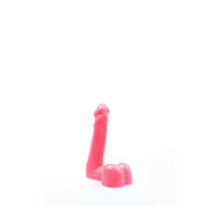 Dildo mit Hoden rosa