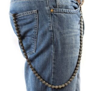 Schlüssel- oder Portemonnaie-Kette 'Biker'