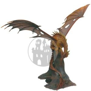 Drache auf Felsen