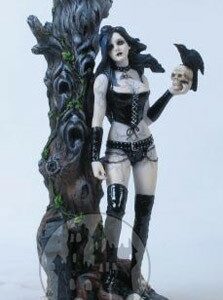 Kerzenhalter Dark Lady
