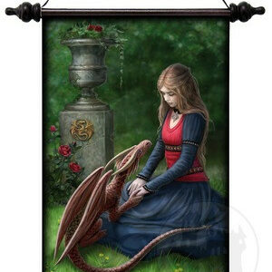 Schriftrolle 'Secret Garden'