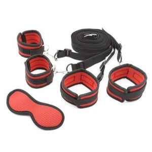 Fessel -Set mit Augenmaske