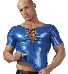 Latex Shirt mit Schnürung