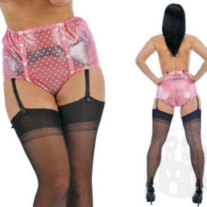 PVC Panty mit Druckknöpfen