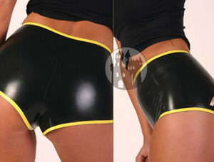 Latex Shorts - Color - farblich abgesetzt