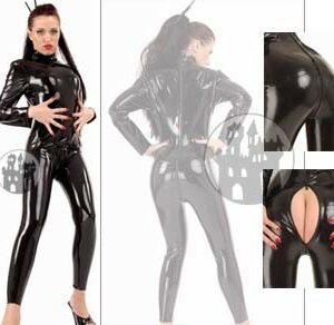 Latex Catsuit ohne Hände & Füße