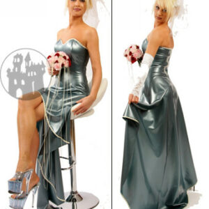 Latex Kleid 'Bride Corsage'
