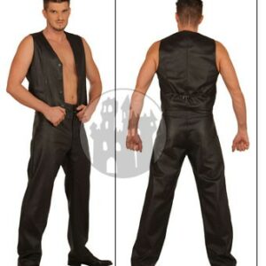 Leder Hose ohne Taschen