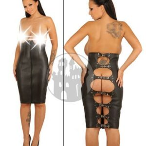 Leder Spanking Unterbrust Rock