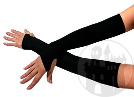 Stoffarmstulpen oberarmlang