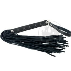 Wildlederpeitsche m. 30 Striemen