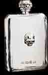 Metallschnapsflasche - Death