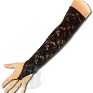 Armstulpen aus Spitze mit Fingerschlaufe