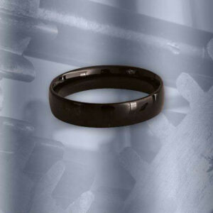 Stahlring 5mm - schwarz