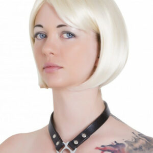 Deluxe Lederhalsband 'Sweetheart'
