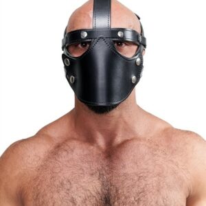 Leder Maulkorb-Harness