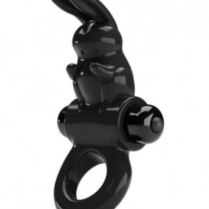 Vibrierender Cockring mit Hasenstimulator