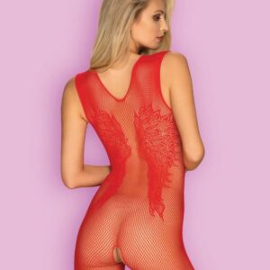 Bodystocking mit Flügelmotiv