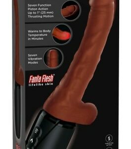 Naturgetreuer Stoßvibrator mit Wärmefunktion