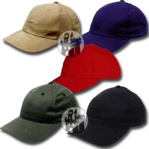 Baseballcap - mit Lasche aus Stoff - größenverstellbar
