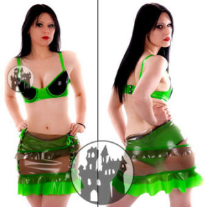 Latex Stufenminirock - MACINGER