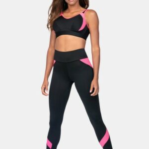 Sport Leggings schwarz/pink