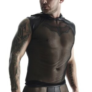 Wetlook-Kapuzenshirt Netz