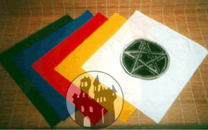 Ritualtuch mit Pentagramm