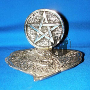 Räucherstäbchenhalter mit Pentagramm