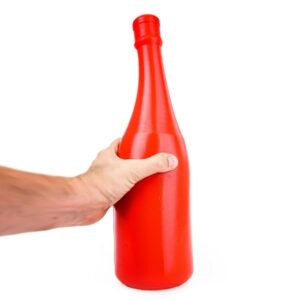 Dildo 'Flasche' rot