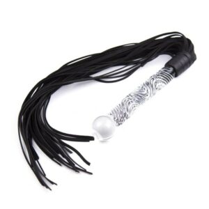 Flogger mit Glasdildo