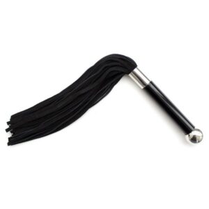 Flogger mit Acrylgriff schwarz