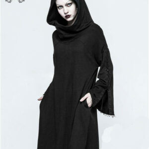 Lockeres Kaputzenkleid