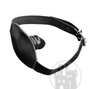 Leder Knebel mit Innendildo