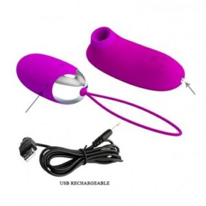 Lila Vibrator-Ei mit Fernbedienung