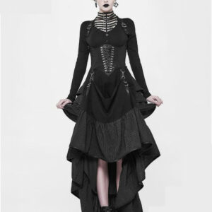 Langes Rock-Kleid