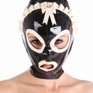 Latex Maske mit Schleife